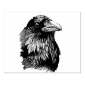 Ritratto di corvo 	rubberstempel (Afrduk)