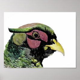 Ritratto di Fagiano Poster