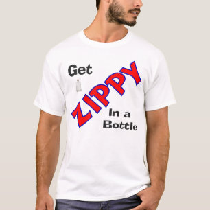 rits in een fles t-shirt