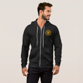 Rits jas hoodie (Voorkant volledig)