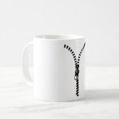 rits koffiemok (Voorkant links)