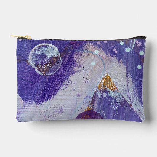 Rits Pouch in Moon Mountain Design Etui (Voorkant)