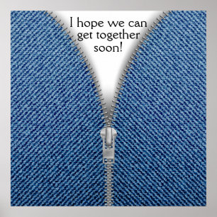 Ritssluiting - kom…. bijeen : ) SRF Poster