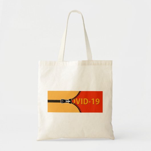 Ritssluiting Tote Bag (Voorkant)