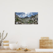Ritter Pass Waterfall - Ansel Adams Wilderness Poster (Keuken)