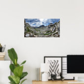 Ritter Pass Waterfall - Ansel Adams Wilderness Poster (Thuiskantoor)