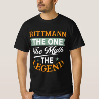 Rittmann De Ene De Mythe De Legende T-shirt