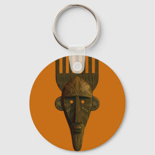 Ritual African Mask Sleutelhanger