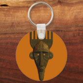 Ritual African Mask Sleutelhanger (Voorkant)