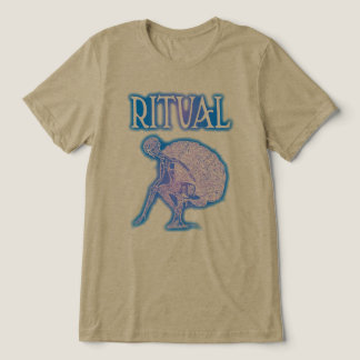 Ritueel vervaagd Tri-Blend shirt