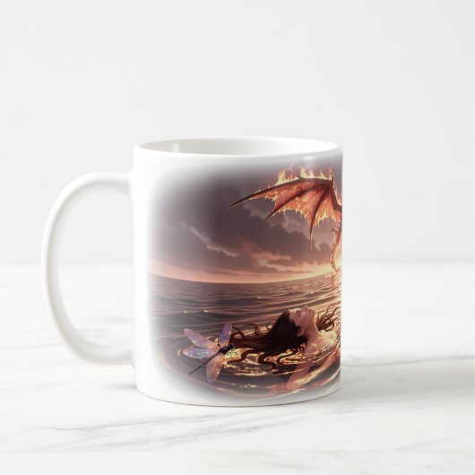 Rituel de feu de dragon de l'art de mug de renaiss (Gauche)