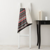 Rituel de Phaistos : couverture Sherpa noire et ro (En situation)