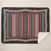 Rituel de Phaistos : couverture Sherpa noire et ro (Devant (Horizontal))