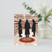 Rituel Occulte Étrange sur Carte Postale de Superm (Debout devant)