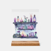 Rituele plank - Elk item heeft een spreuk Acryl Bord (Voorkant)