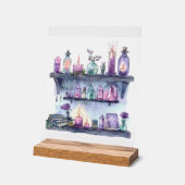 Rituele plank - Elk item heeft een spreuk Acryl Bord (Hoek)