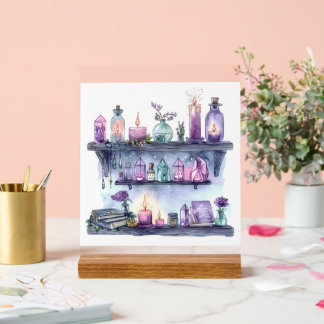 Rituele plank - Elk item heeft een spreuk Acryl Bord