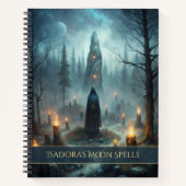 Rituels de forêt mystique - Journal de sorcière pe (Devant)