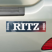 Ritz - Glenda Ritz 2016 Bumpersticker (Op auto)
