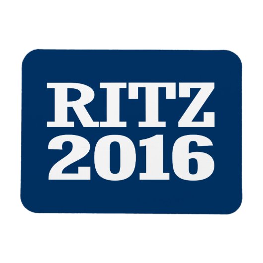 Ritz - Glenda Ritz 2016 Magneet (Horizontaal)