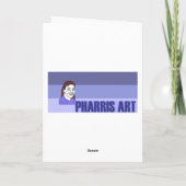 Riva et carte de voeux de fils (bonnes fêtes) (Dos)