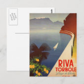 Riva Torbole, Lago Di Garda Briefkaart (Voorkant / Achterkant)