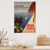 Riva Torbole, Lago di Garda Poster (Keuken)