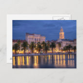 Riva waterfront, Split, Kroatië Briefkaart (Voorkant / Achterkant)