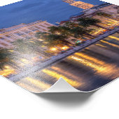 Riva waterfront, Split, Kroatië Foto Afdruk (Hoek)