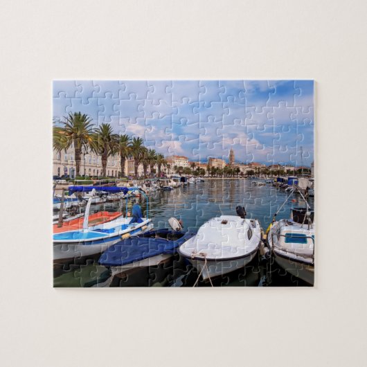 Riva waterfront, Split, Kroatië Legpuzzel (Horizontaal)