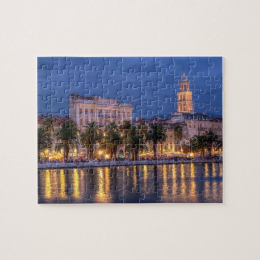 Riva waterfront, Split, Kroatië Legpuzzel (Horizontaal)