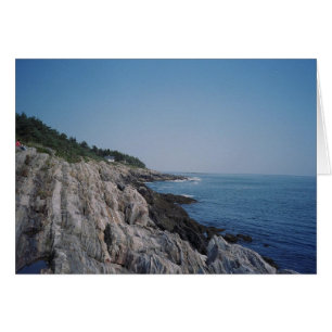 Rivage rocheux d'île de Bailey