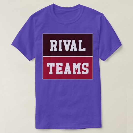 Rival Teams Texas AM vs Arkansas TShirt (Design devant)