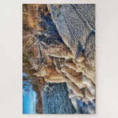 Rive du lac Supérieur et glaçons Puzzle (Vertical)