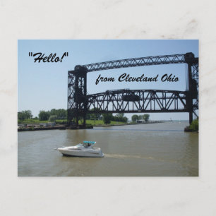 RIVE SUD DU LAC ÉRIÉ  Carte postale de Cleveland
