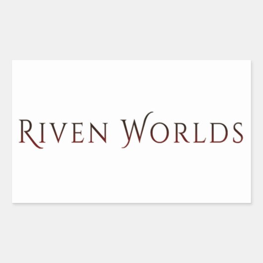 Riven Worlds Sticker (Voorkant)