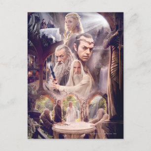 Rivendell Character Collage Briefkaart