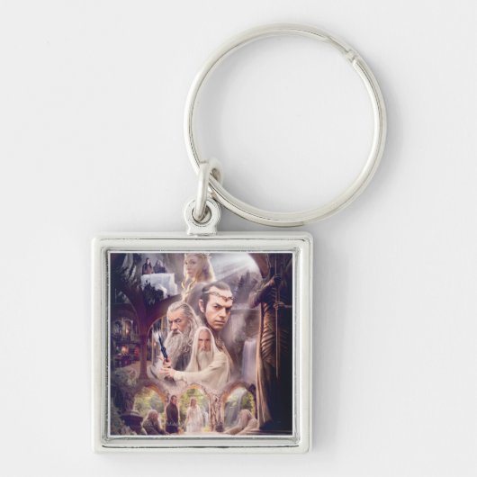 Rivendell Character Collage Sleutelhanger (Voorkant)