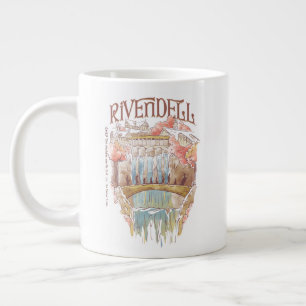 RIVENDELL™ Fellowship Watercolor Illustratie Extra Grote Beker