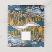 River and Mountains Schilderachtig foto (Buitenkant ongevouwen)