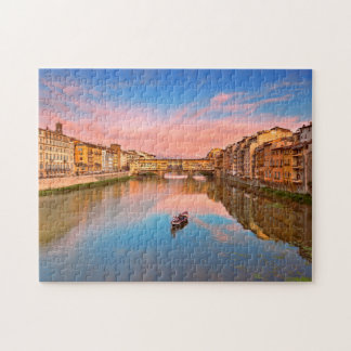 River Arno at Sunset Legpuzzel