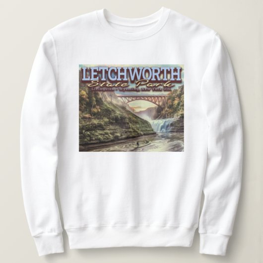 RIVER CANOEING - LETCHWORTH STATE PARK - NEW YORK TRUI (Design voorkant)