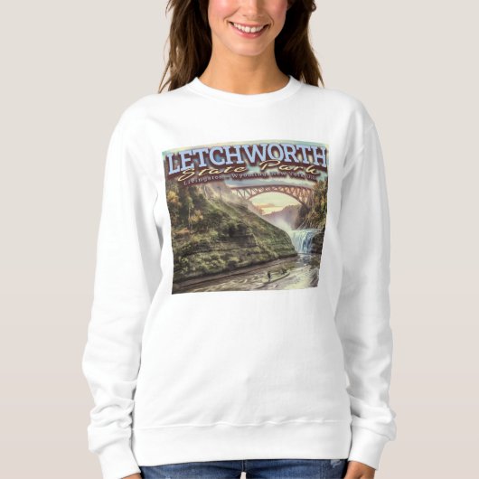 RIVER CANOEING - LETCHWORTH STATE PARK - NEW YORK TRUI (Voorkant)