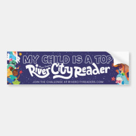 River City Readers Bumper Sticker