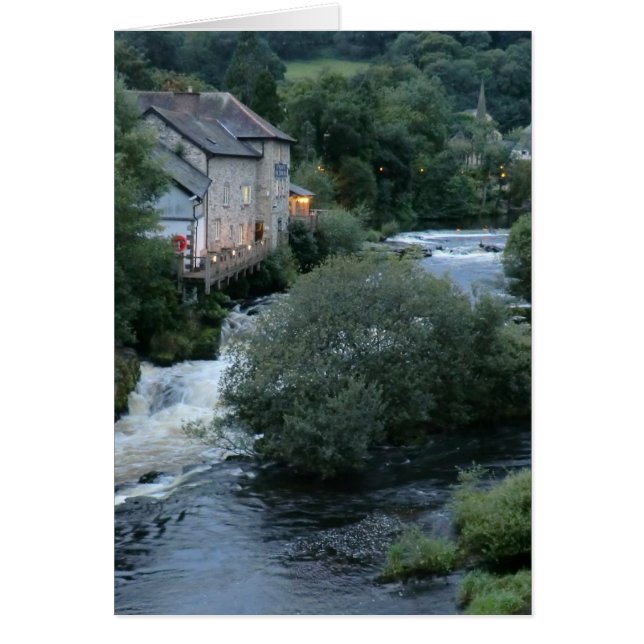 River Dee à Llangollen, Pays de Galles (Devant)