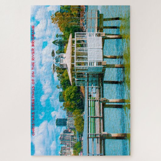 River Dock Brisbane Jigsaw Puzzle (Vertical)