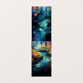 River Forest Vouwen Bladwijzer Bookmarker Visitekaartjes (Buitenkant ongevouwen)