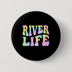 River Life Fun Vissen Boating River Bum Vrouwen Gi Ronde Button 5,7 Cm
