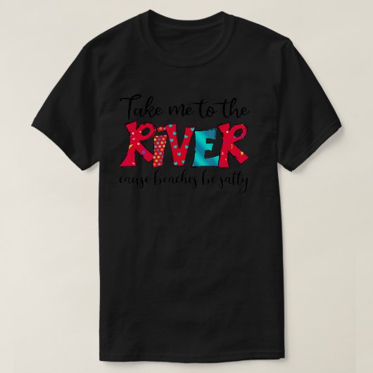 River Lover Gift T-shirt (Design voorkant)