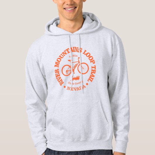 River Mountains Loop Trail (fietsen) Hoodie (Voorkant)